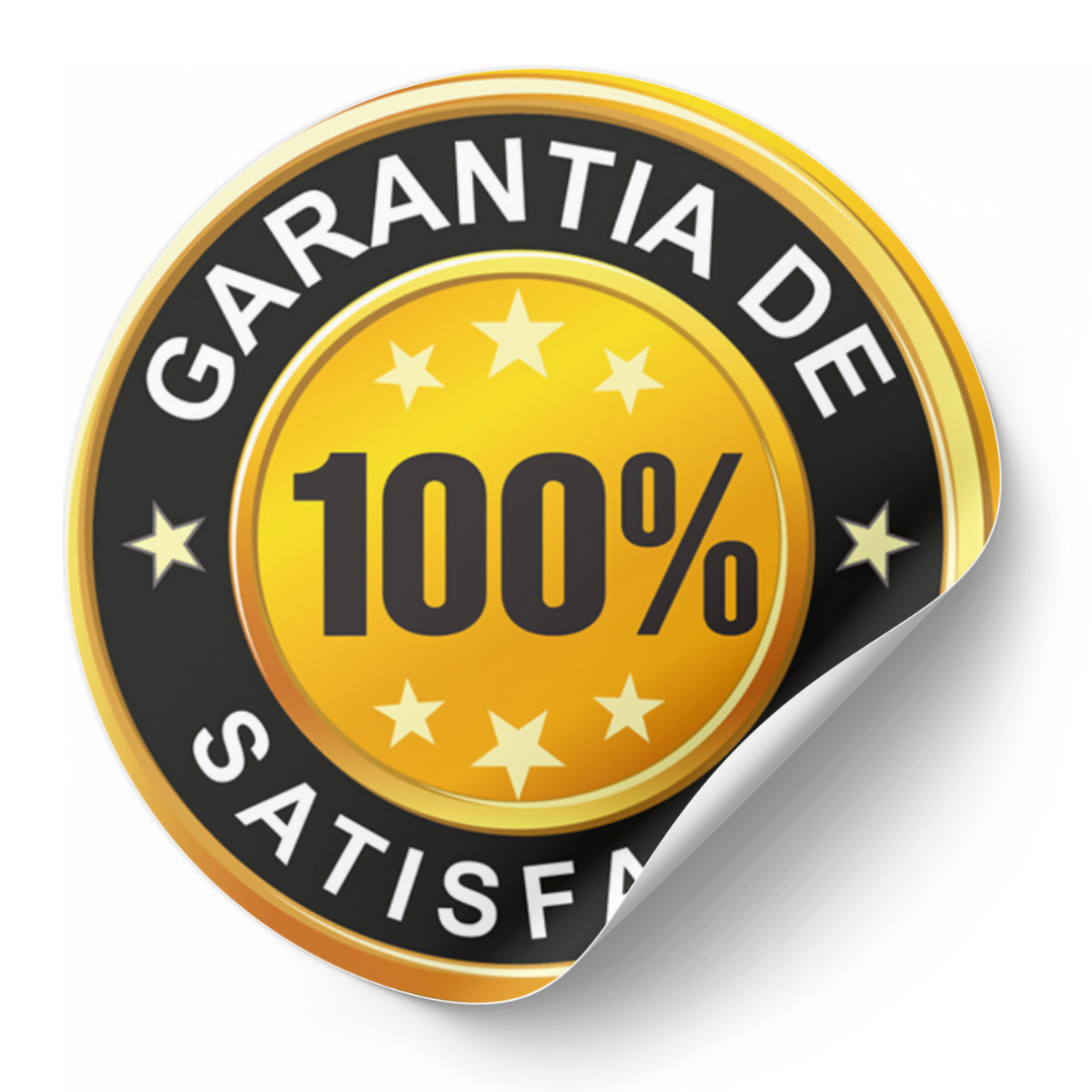 Garantia de satisfação 100%